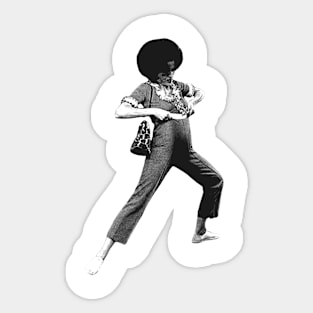 Sally Omalley - I'm 50 i like to kick, streth, and kick!  Classic Sticker